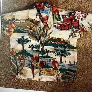 RJC button down Hawaiian shirt 18M